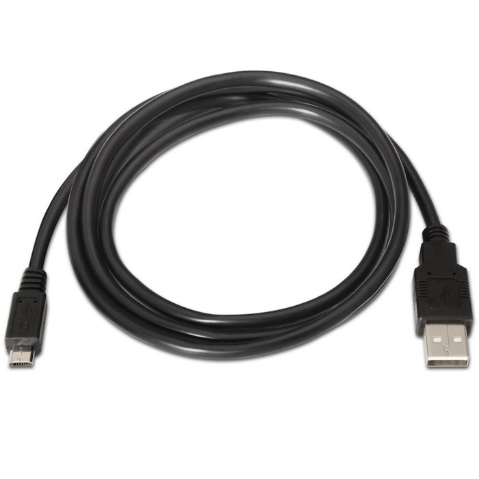 Aisens Cable USB 2.0 Tipo A Macho a Micro USB B Macho, 3m, Negro Aisens Cable USB 2.0 Tipo A Macho a Micro USB B Macho, 3m, Negro